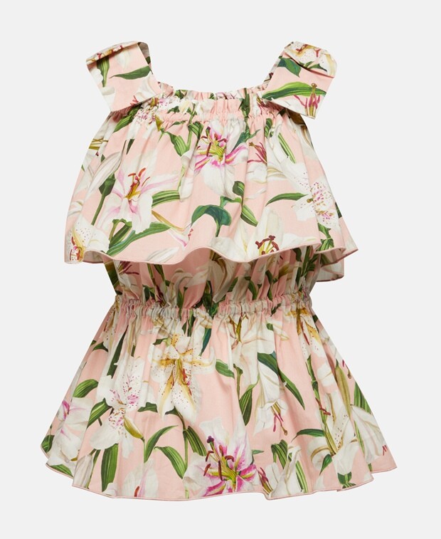 

Топ без рукавов Dolce & Gabbana, розовый