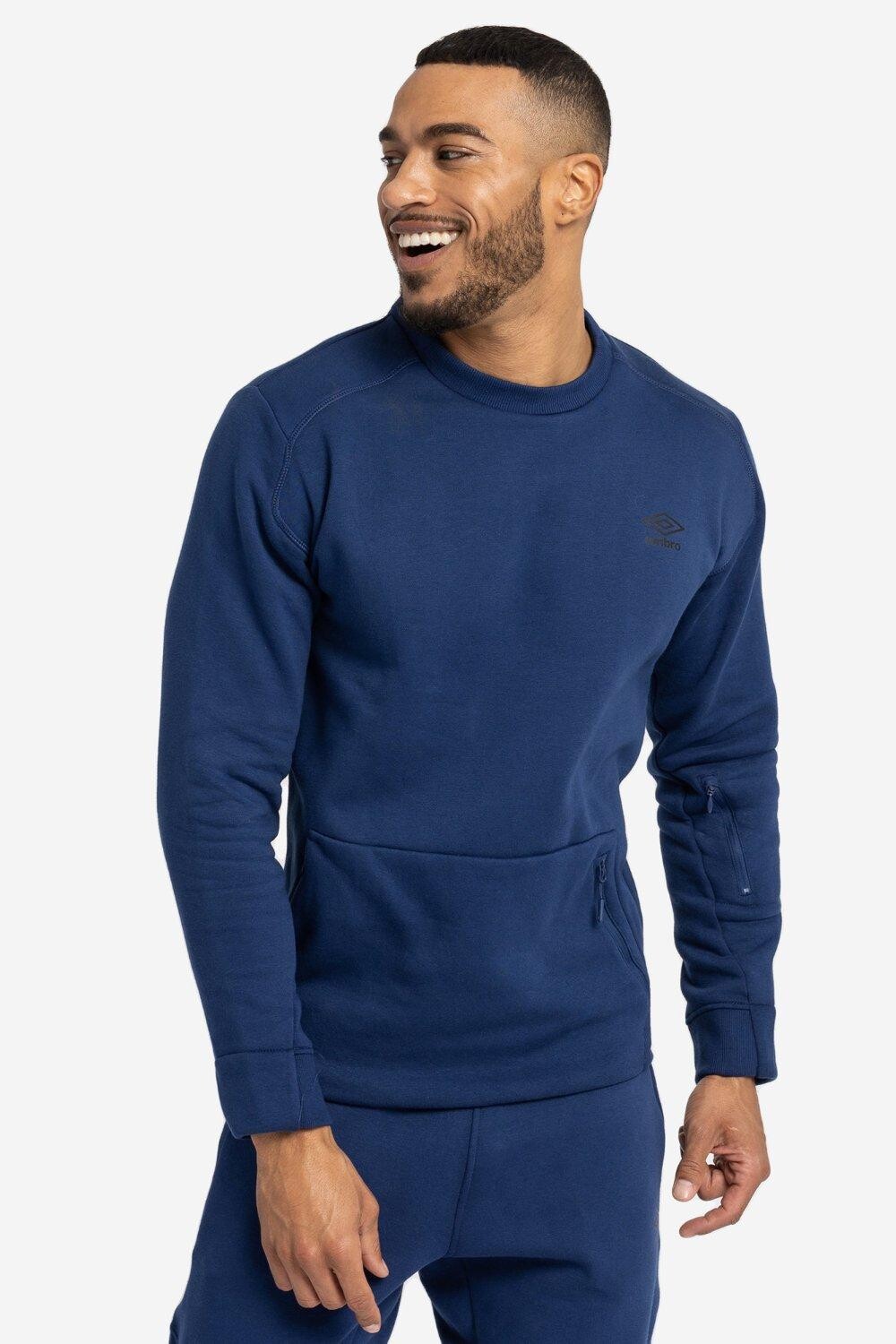 

Толстовка Pro Fleece Elite Sweat Top Umbro, темно-синий