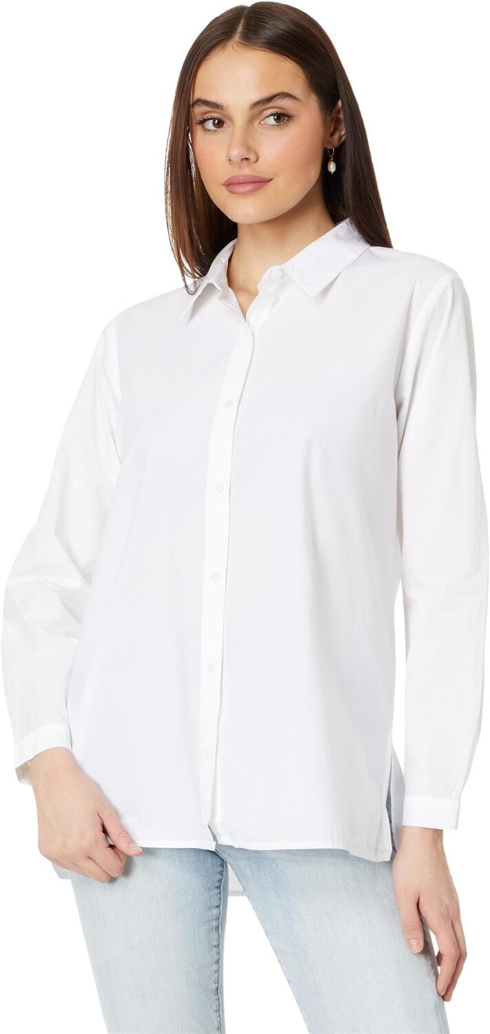 

Рубашка Eileen Fisher Classic Collar Shirt, белый