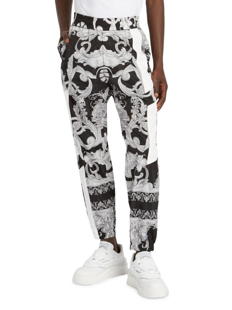 

Брюки Garland Elstic Tech Versace, цвет Black White