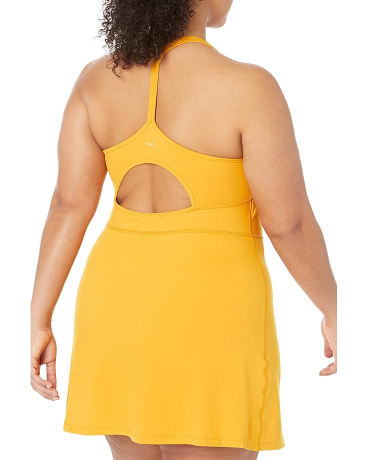Платье Madewell Flex Cutout Fitness Dress, цвет Tungsten Glow