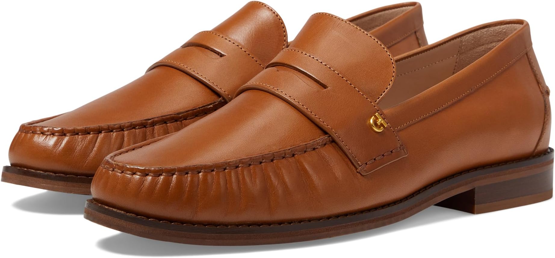 Лоферы Lux Pinch Penny Loafer Cole Haan, цвет Pecan Leather цена и фото