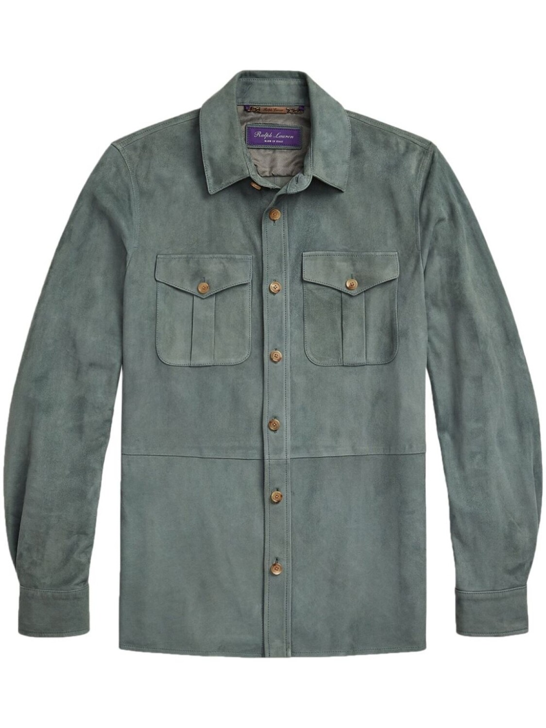 

Ralph Lauren Purple Label рубашка Barron, зеленый