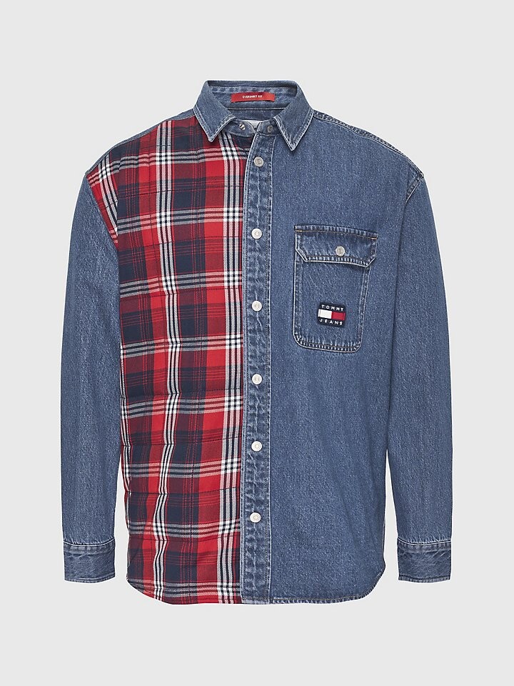 

Стеганая джинсовая рубашка Tommy Jeans