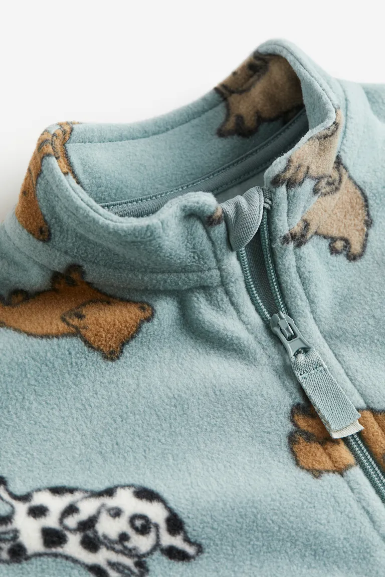 

Флисовая жилетка H&M, бирюзовый