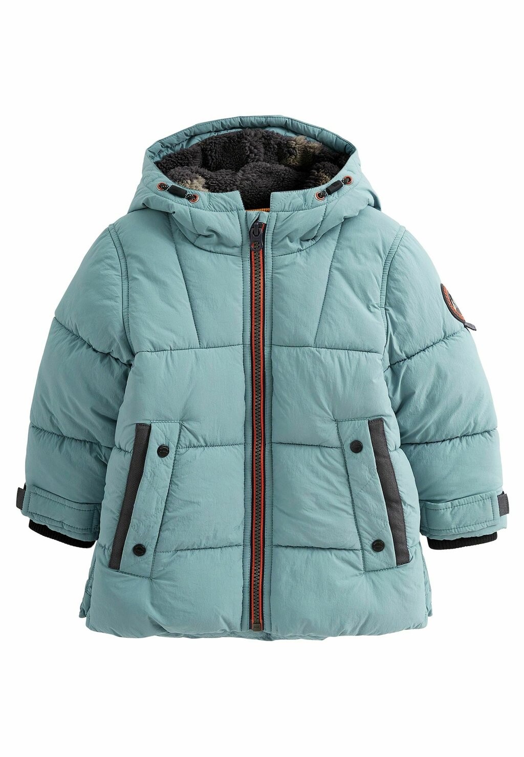 

Зимнее пальто LONGLINE PADDED COAT Next, цвет mineral blue