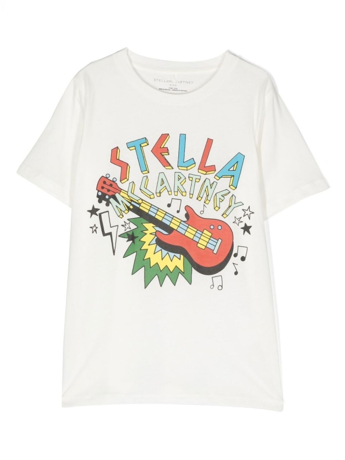 

Stella McCartney Kids футболка с логотипом, белый