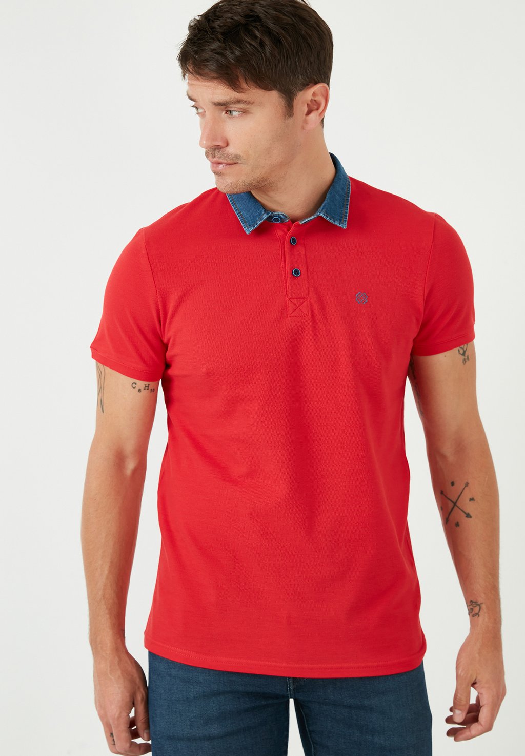 Рубашка-поло Buratti, цвет red