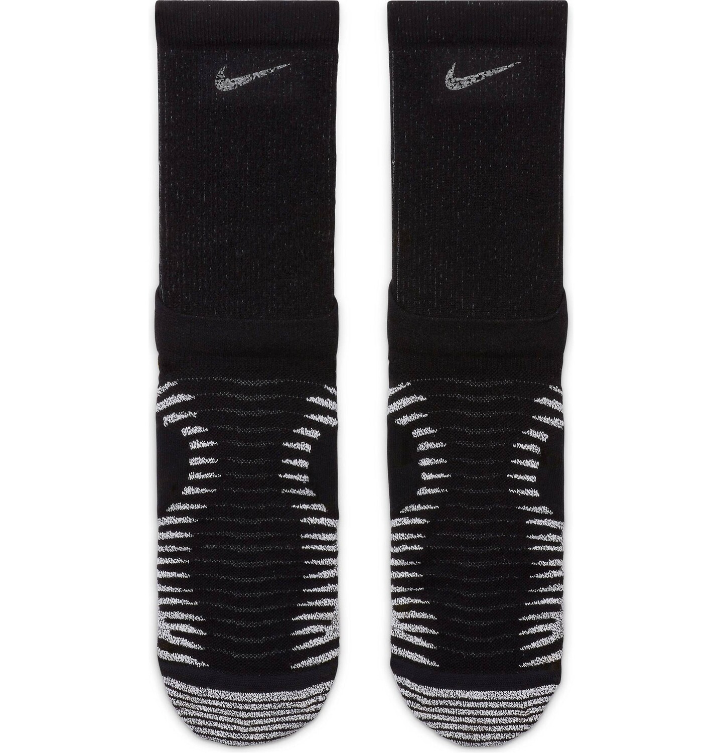 

Черные носки унисекс с круглым вырезом Nike Running Trail