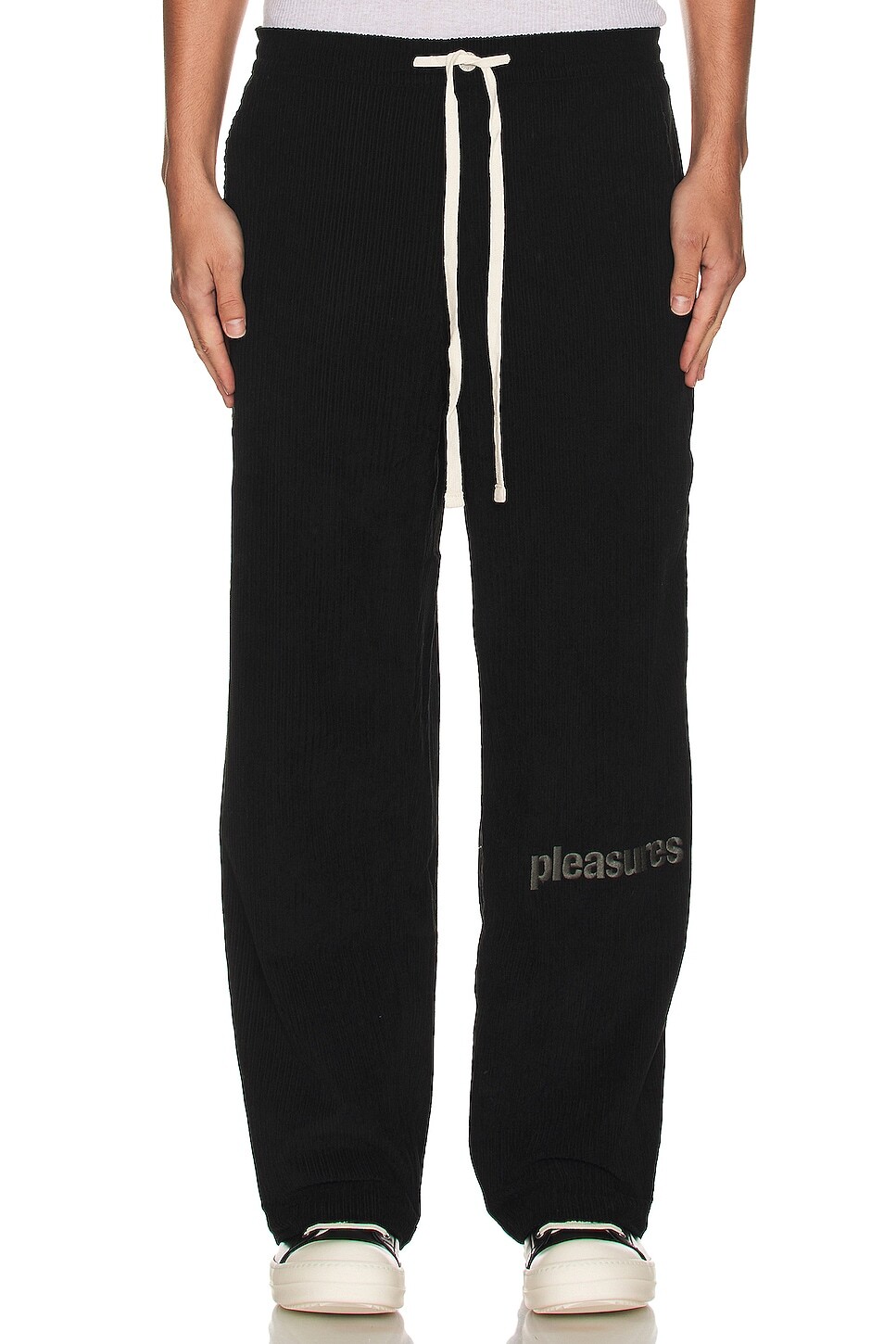 

Брюки Pleasures Levy Corduroy Wide, черный