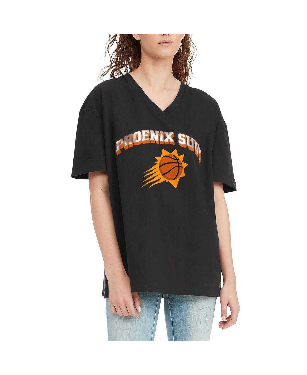 

Женская черная футболка Phoenix Suns Ashley с v-образным вырезом Tommy Jeans, черный