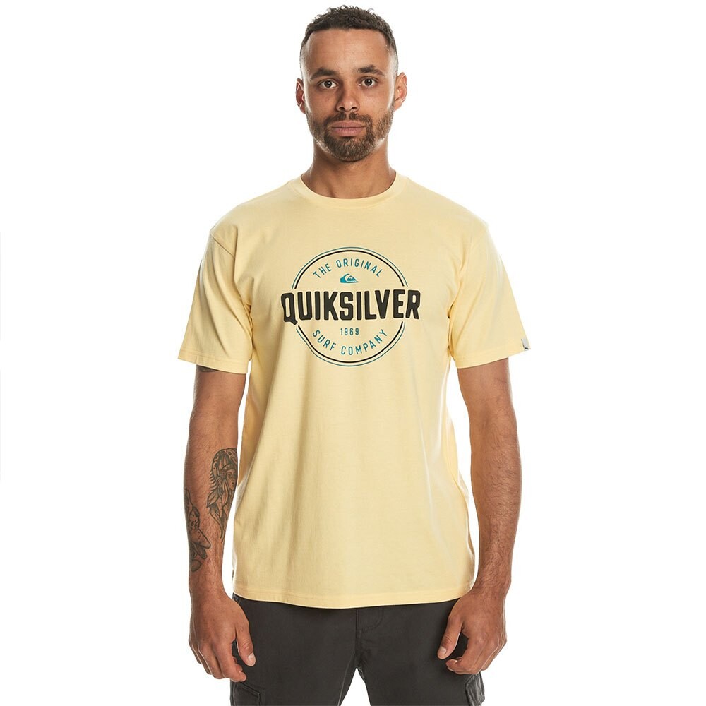 

Футболка с коротким рукавом Quiksilver Circle Ups, желтый