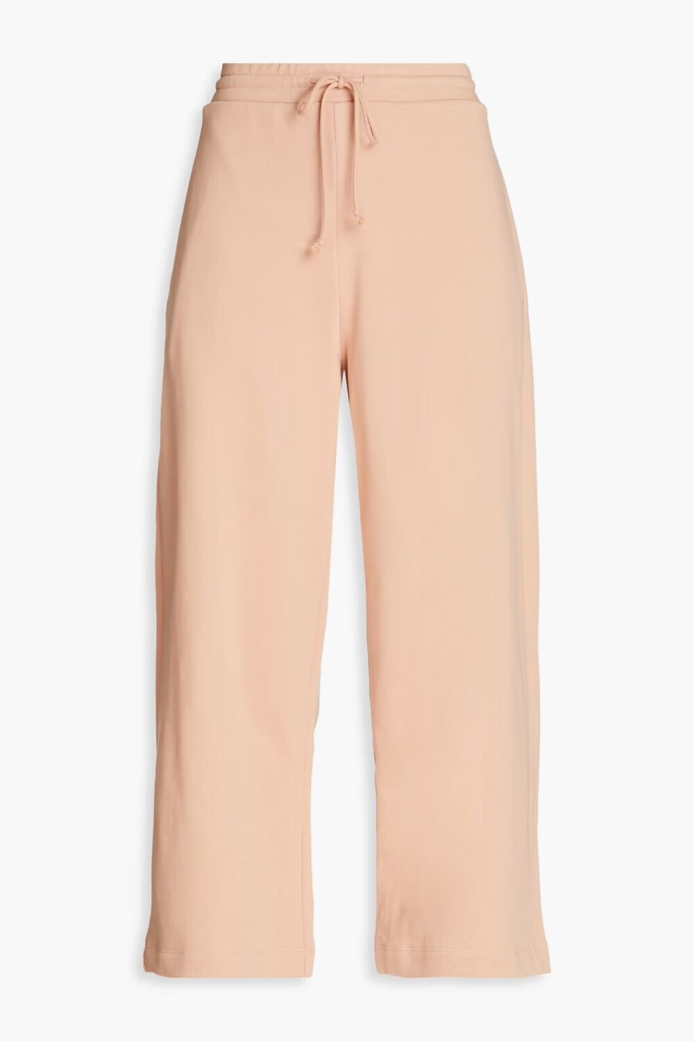 

Укороченные спортивные брюки из французской хлопковой махры Vince., цвет Blush