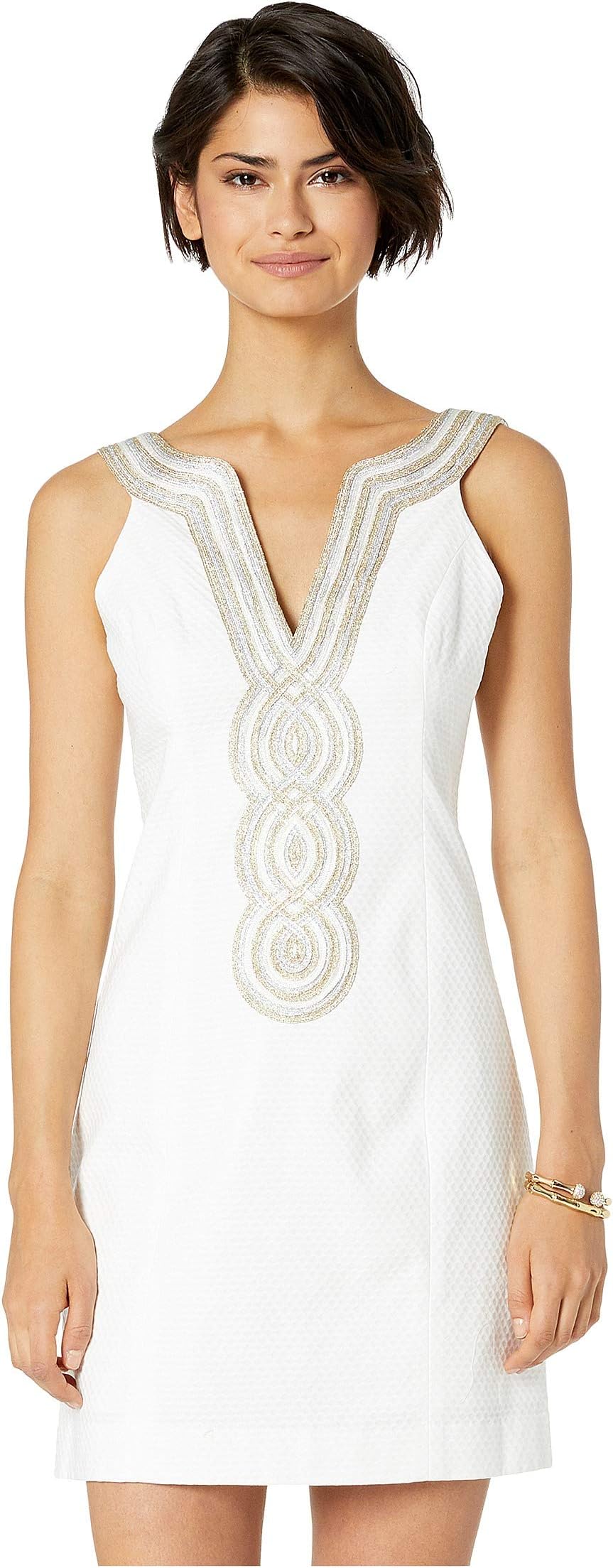 Свободное платье Valli Lilly Pulitzer, цвет Resort White свитер зандры lilly pulitzer цвет resort white