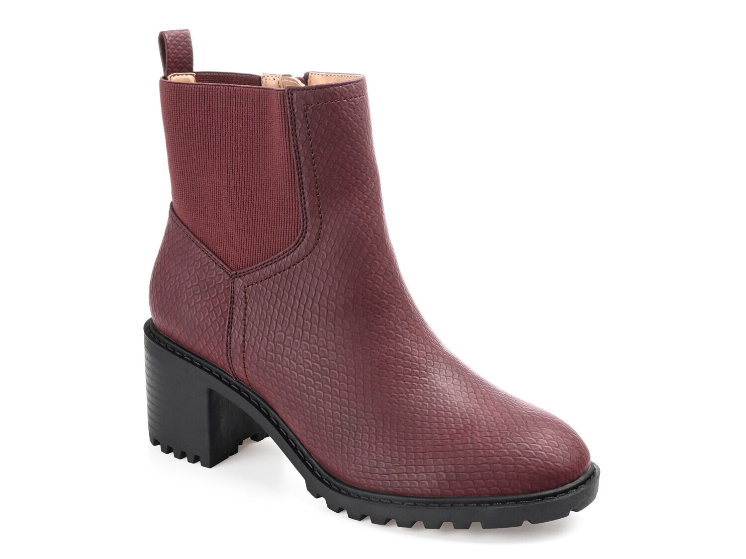 

Ботинки Hallie из коллекции Journee Journee Collection, бургундия