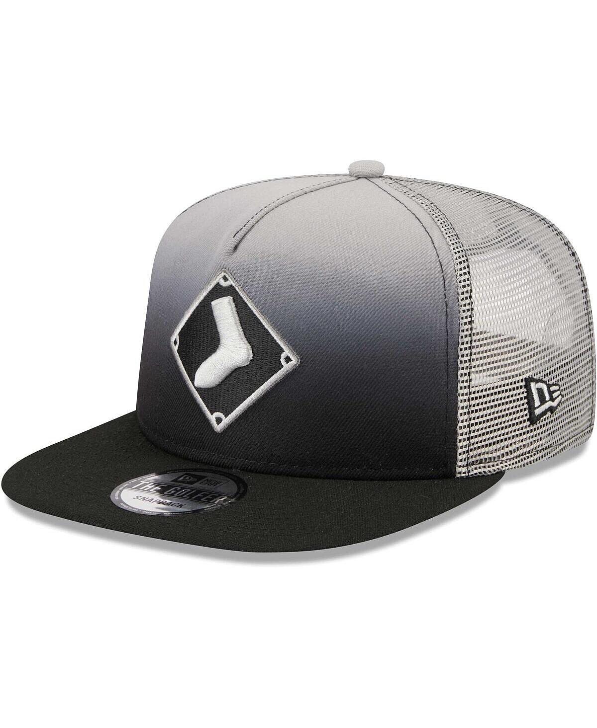 

Мужская черная кепка Chicago White Sox Fade Golfer Snapback New Era