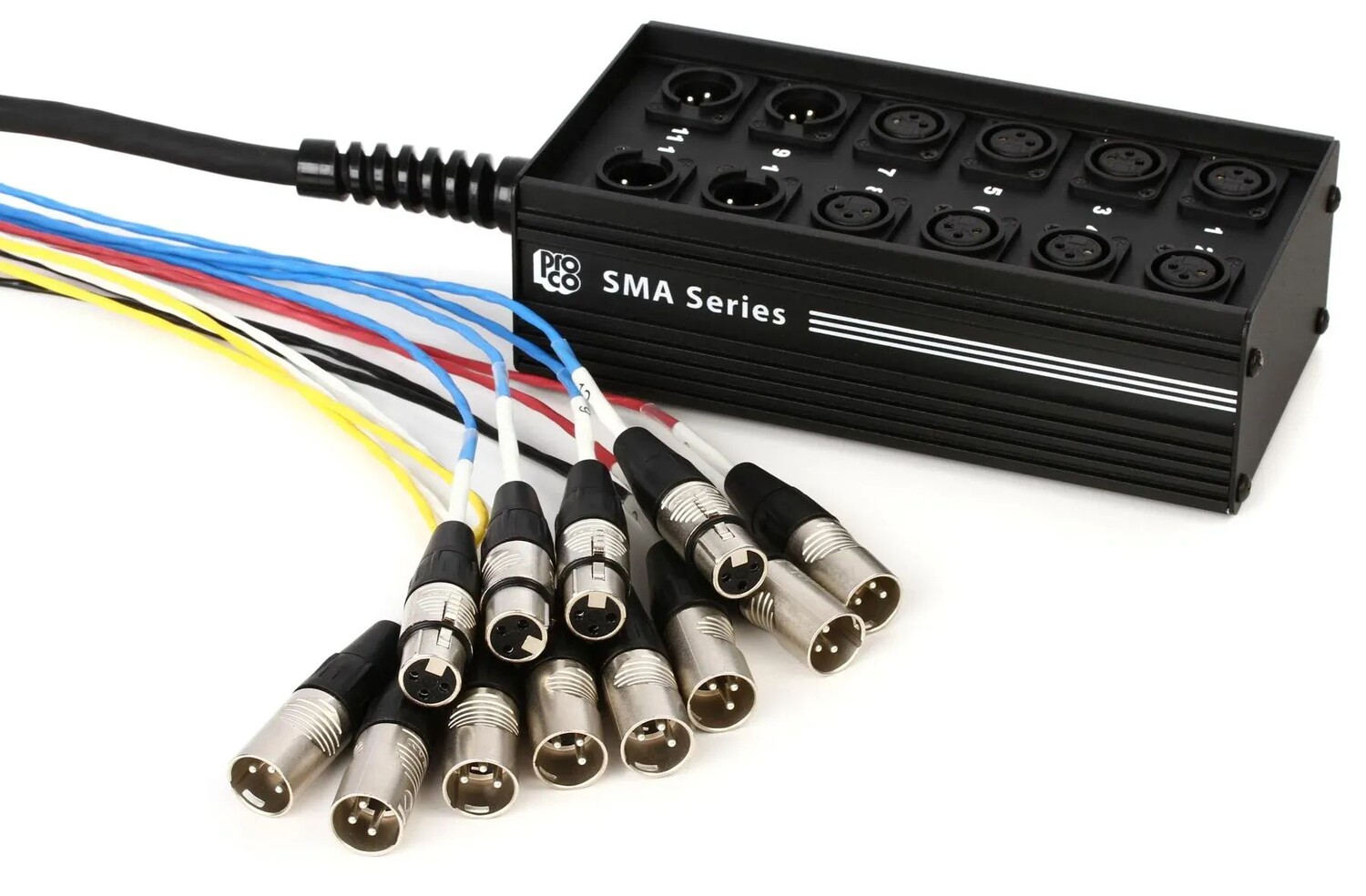 

Pro Co SMA0804FBX-75 SMA Series 8x4 Stage Snake с возвратами XLR — 75 футов