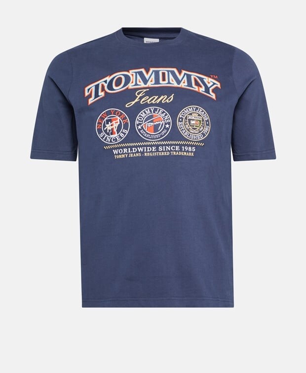 

Футболка Tommy Jeans, темно-синий