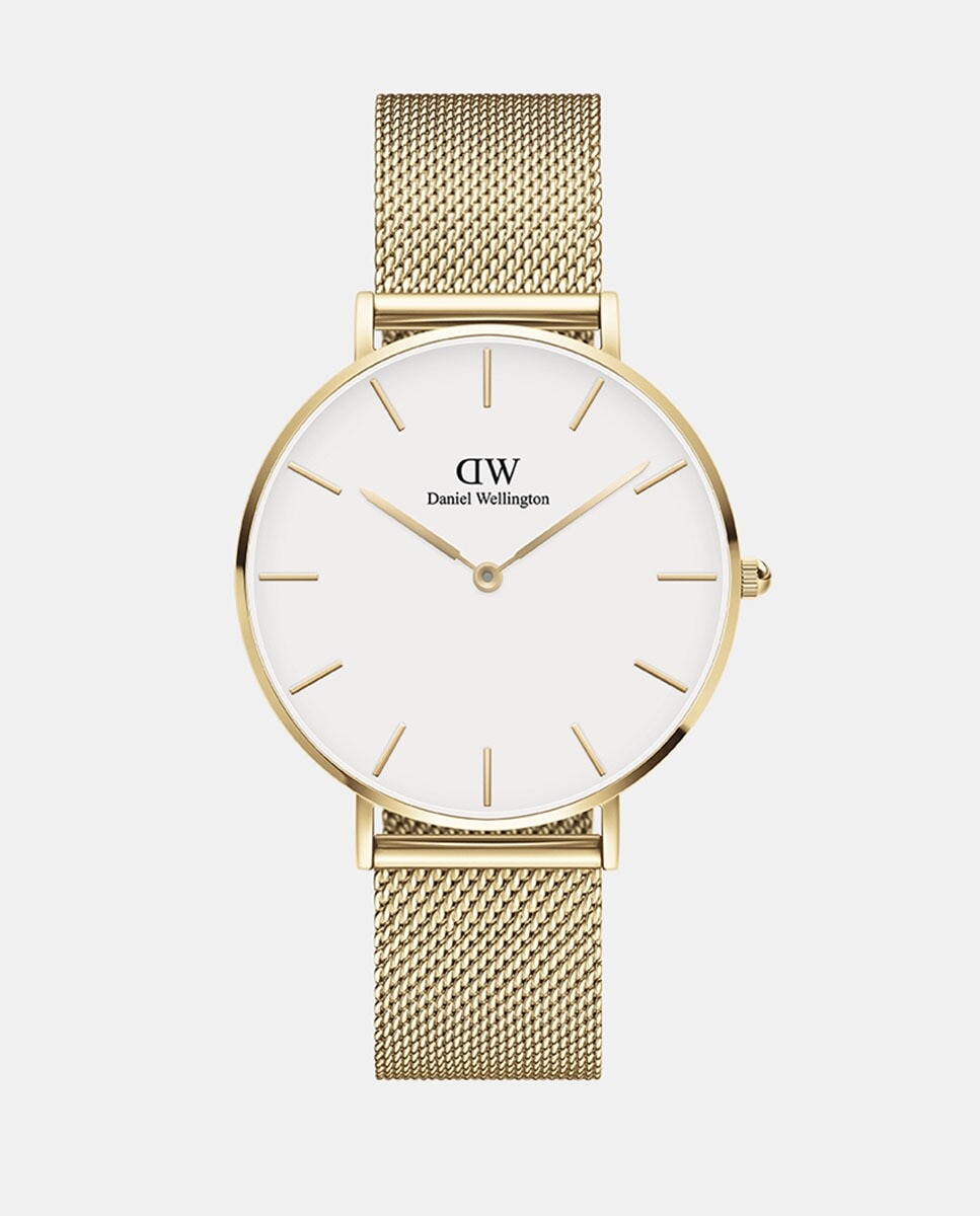 

Petite DW00100346 женские часы с золотой стальной сеткой Daniel Wellington, золотой