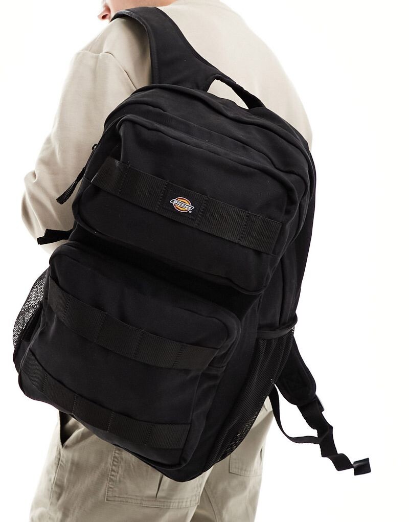 

Черный холщовый рюкзак Dickies Duck