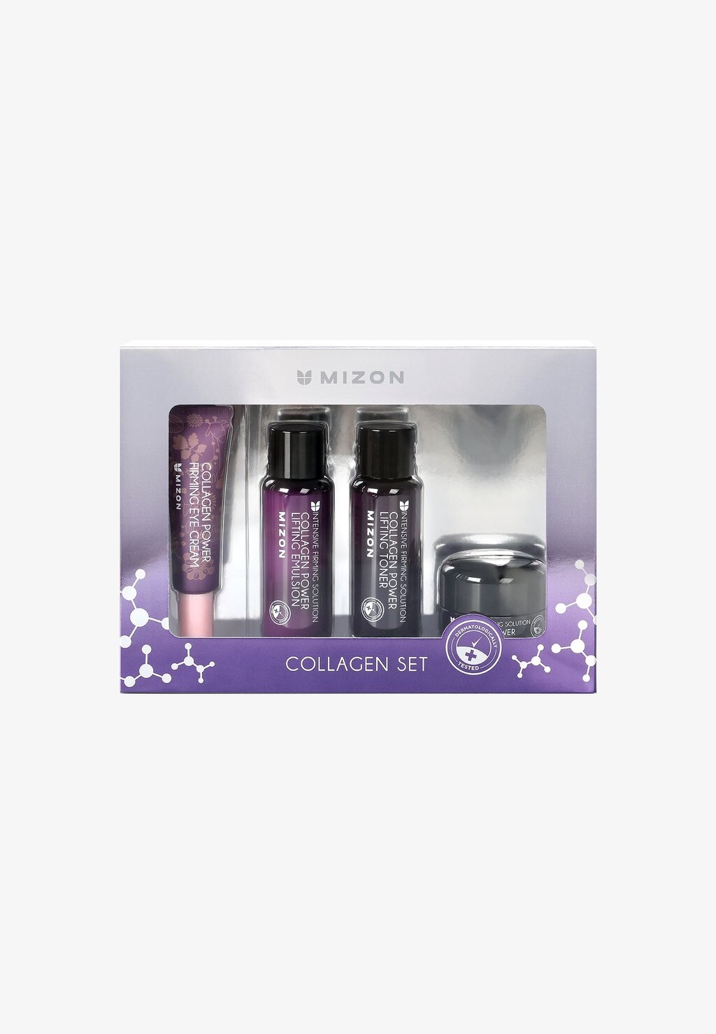 

Набор для ухода за кожей Collagen Miniature Set Of Four Mizon
