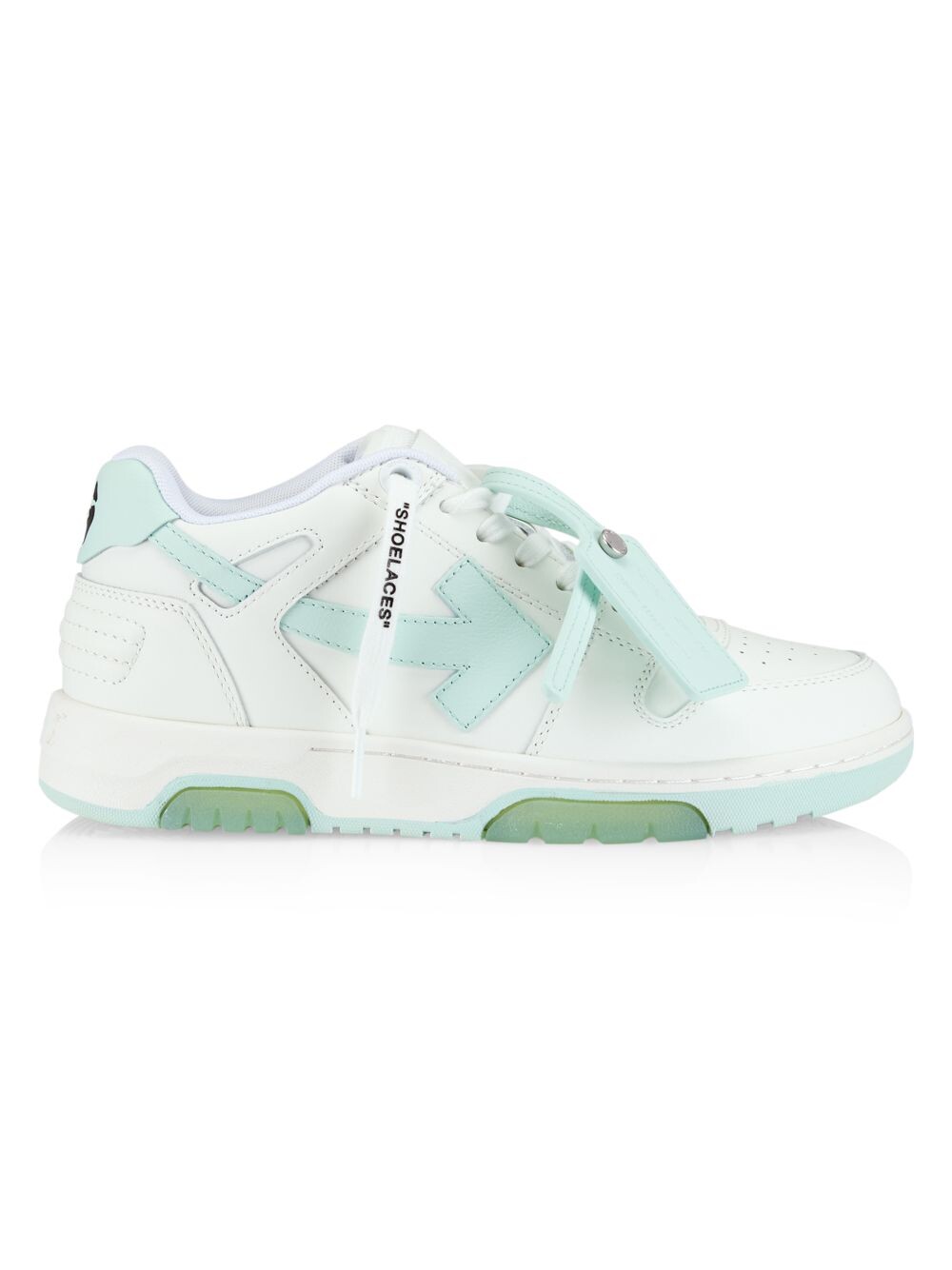 

Кожаные низкие кеды Out Of Office Off-White, белый