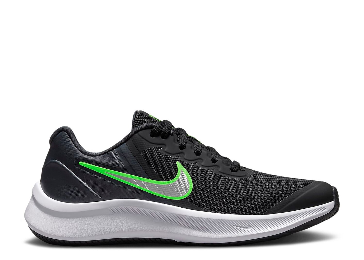 Кроссовки Nike Star Runner 3 Gs 'Black Chrome', черный