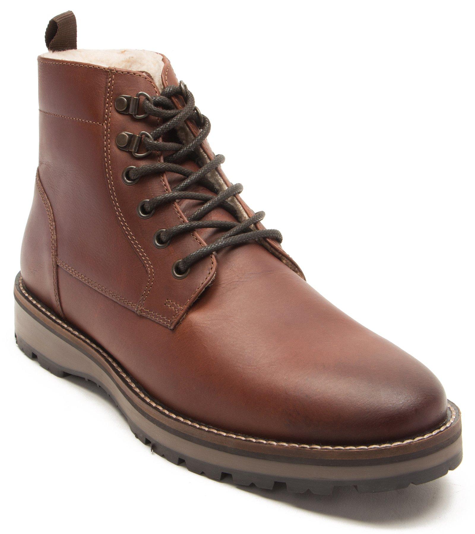 Повседневные кожаные ботинки Devita в стиле Hiker средней высоты Thomas Crick, коричневый