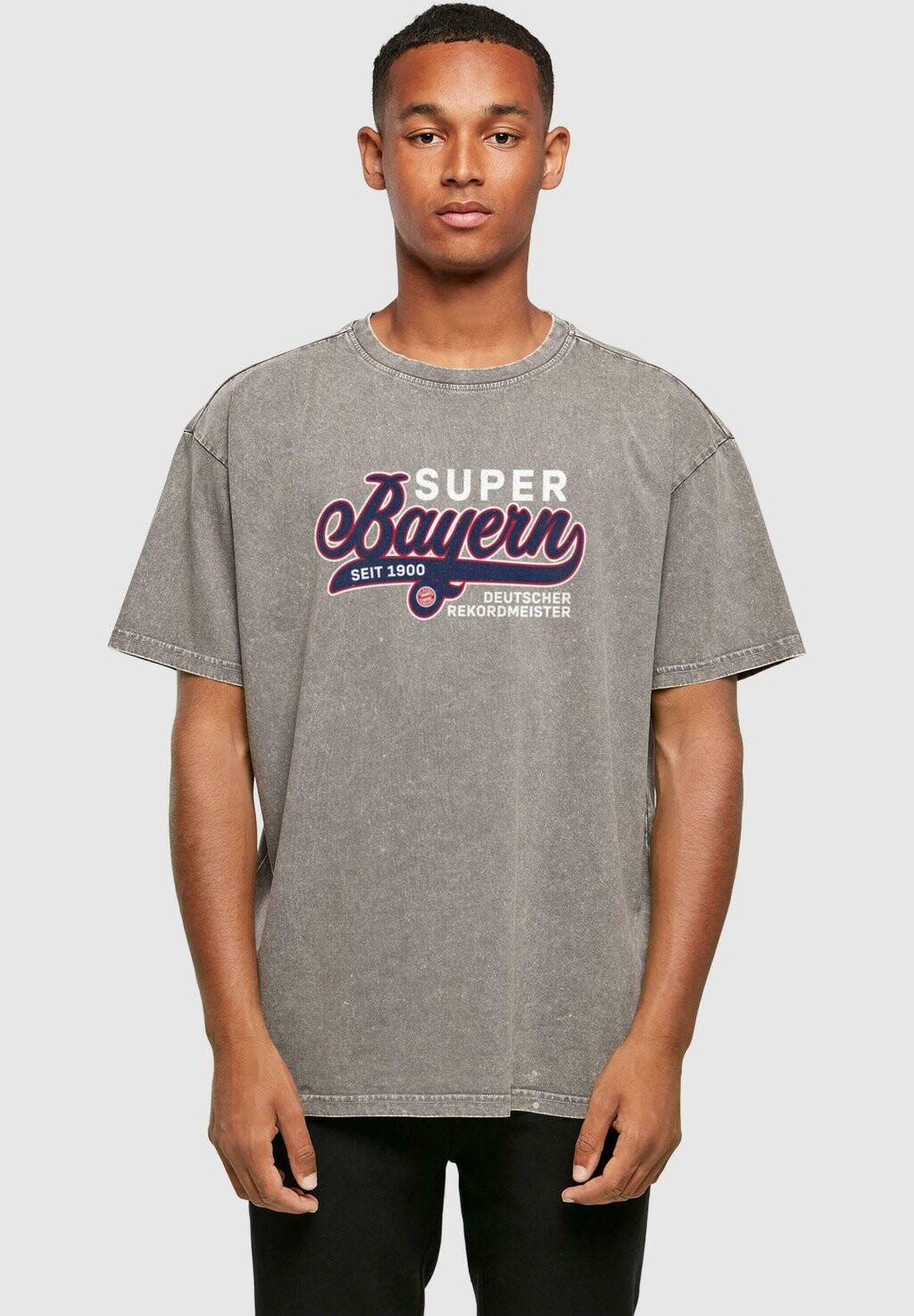 

Team Super Acid Washed Heavy FC Bayern München, цвет asphalt