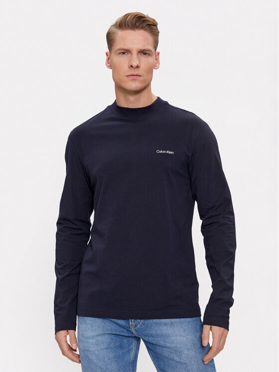 

Классический крой с длинными рукавами Calvin Klein, синий