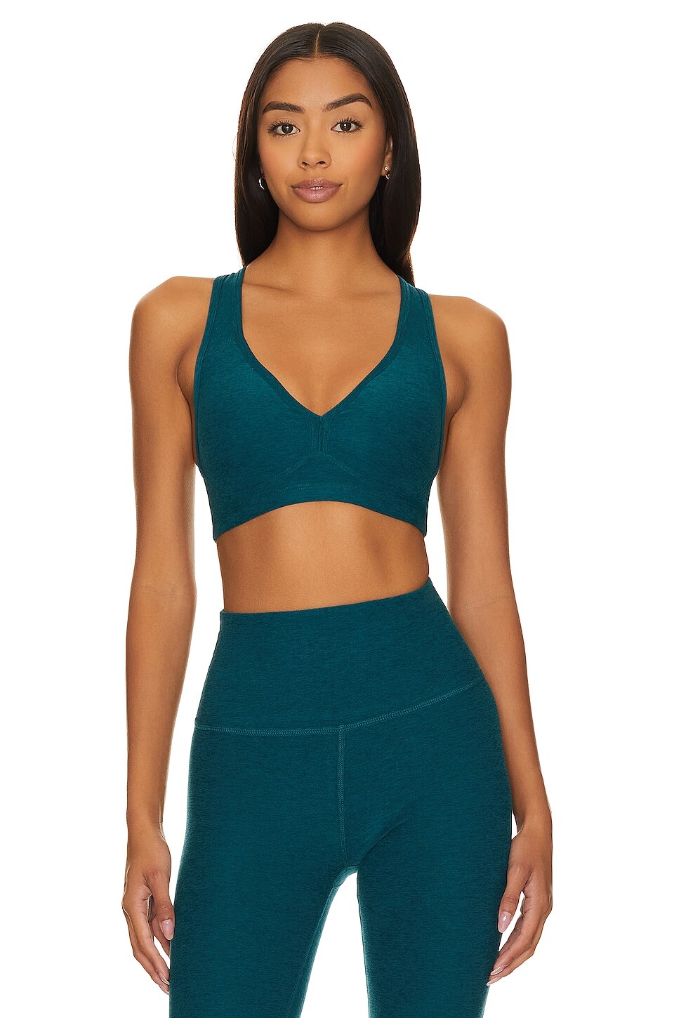 

Бюстгальтер Beyond Yoga Spacedye Lift Your Spirits, цвет Lunar Teal