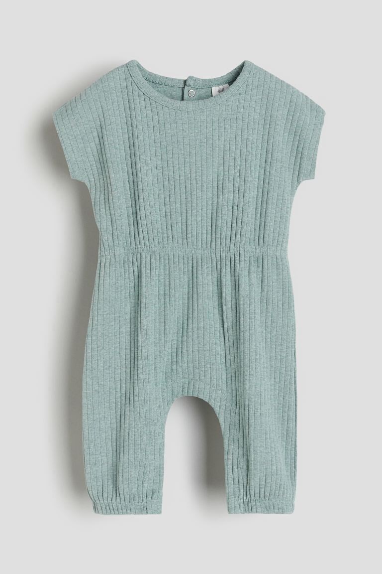 

Комбинезон в рубчик H&M, зеленый