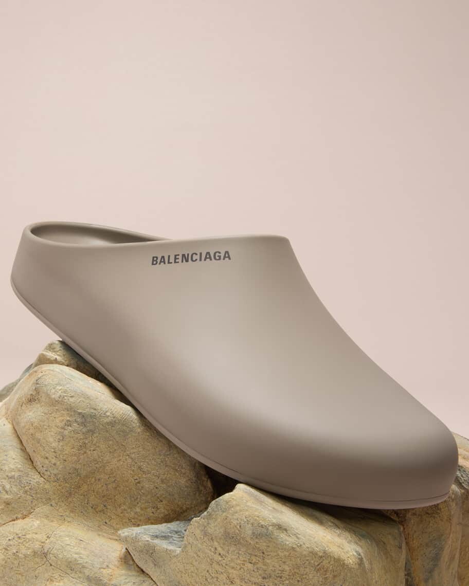 

Мужские шлепанцы для бассейна с логотипом Balenciaga