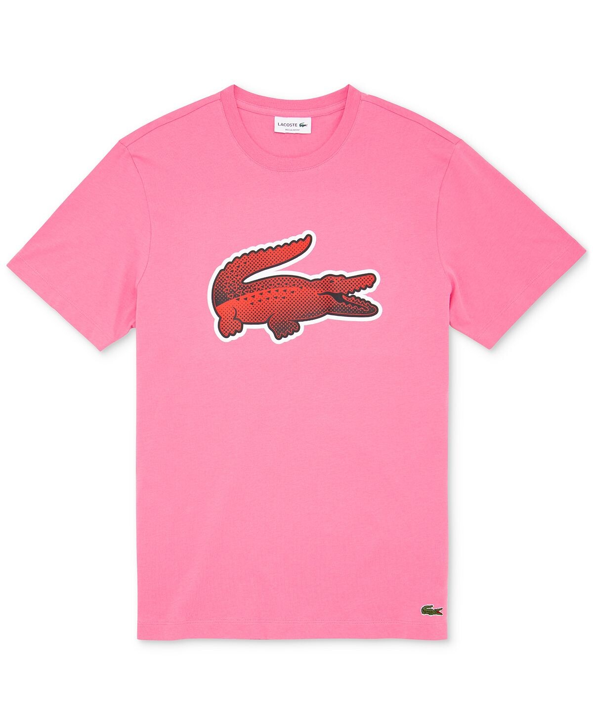 

Мужская эксклюзивная футболка с графическим логотипом Lacoste