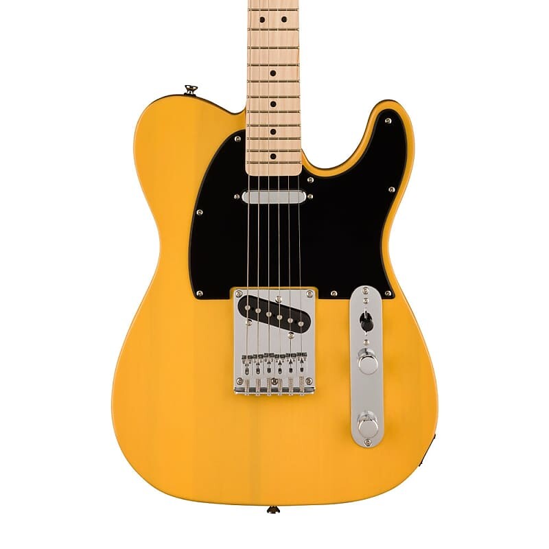 

Электрогитара Squier Sonic Telecaster - Butterscotch Blonde with Maple Fingerboard & Black Pickguard