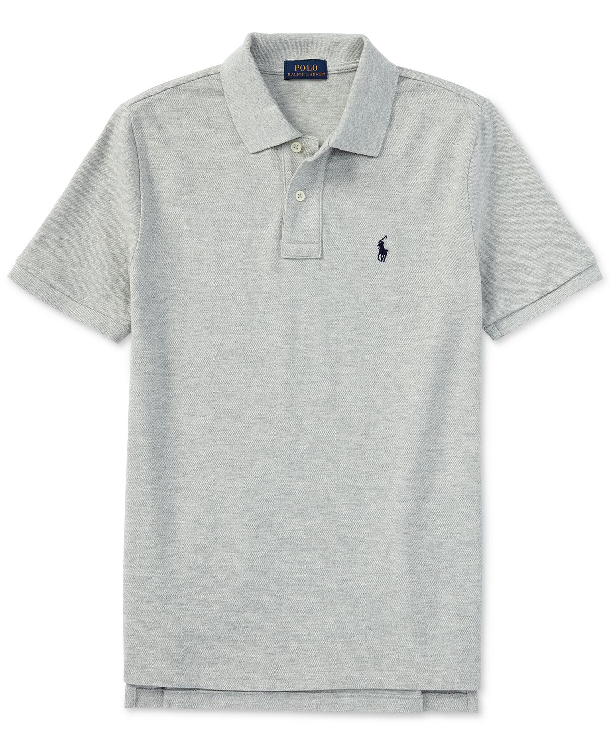 Рубашка-поло из хлопковой сетки с логотипом для мальчиков Big Boys Polo Ralph Lauren