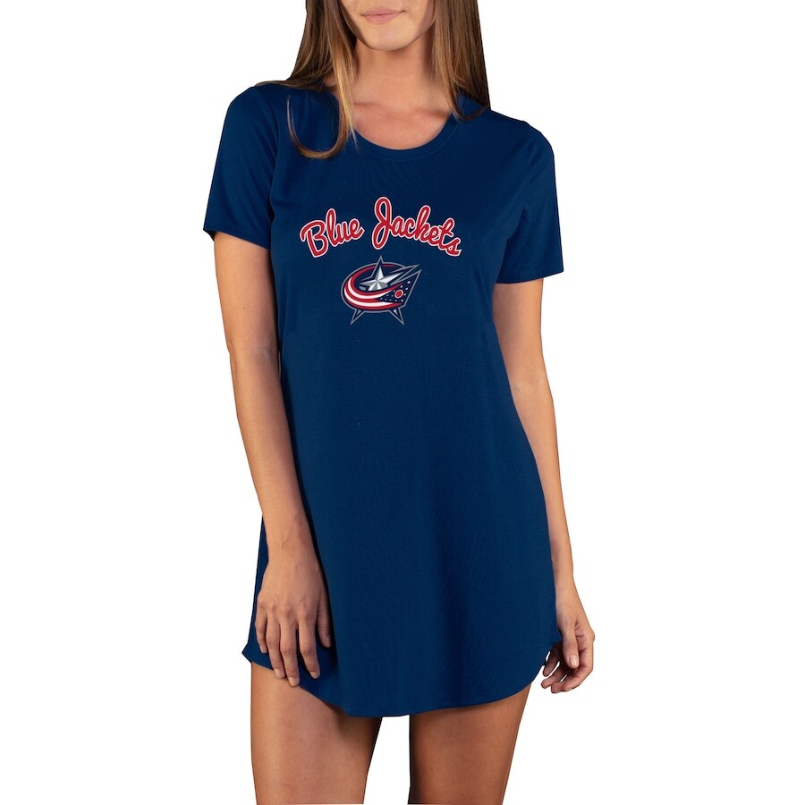 

Ночная рубашка Concepts Sport Columbus Blue Jackets, нави