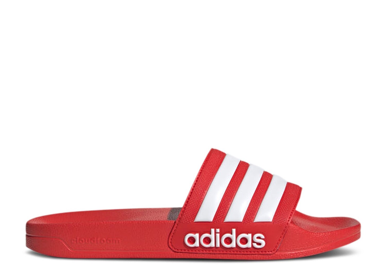 

Кроссовки adidas Adilette Shower Slide 'Vivid Red', красный