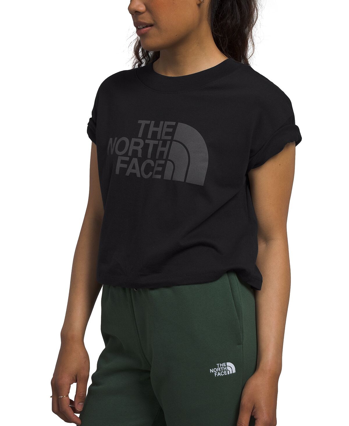 

Женская укороченная футболка с полукуполом The North Face