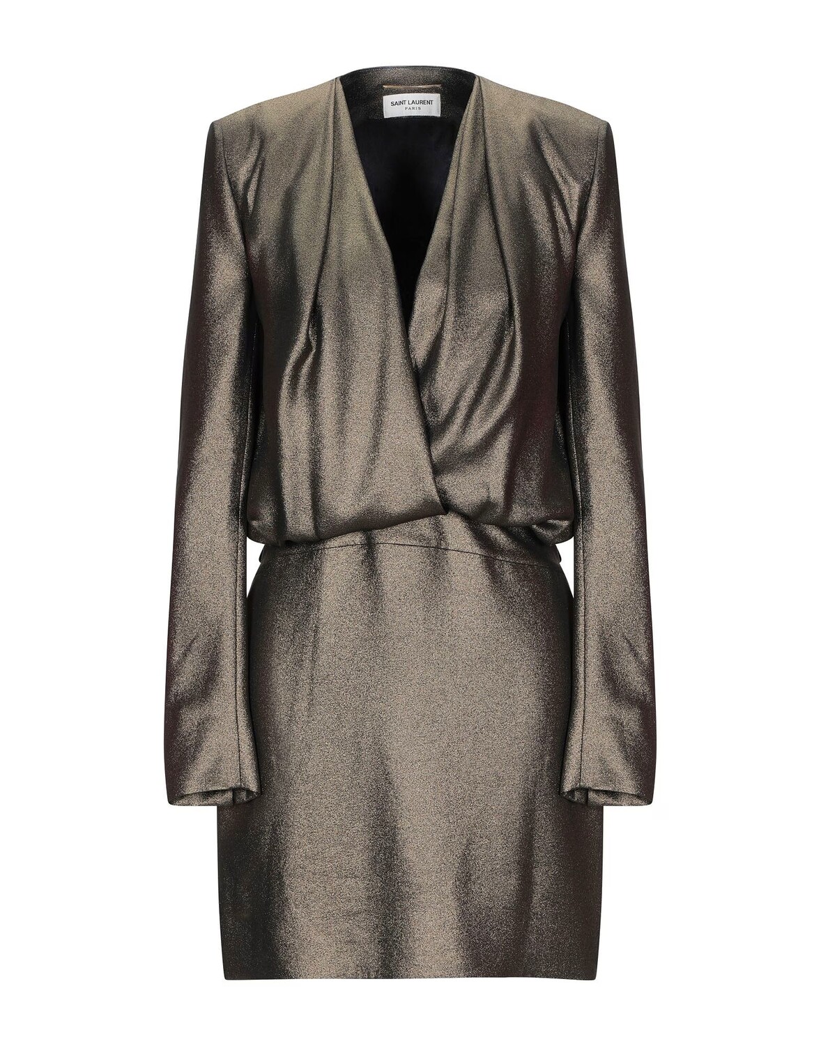 

Платье Saint Laurent, бронза