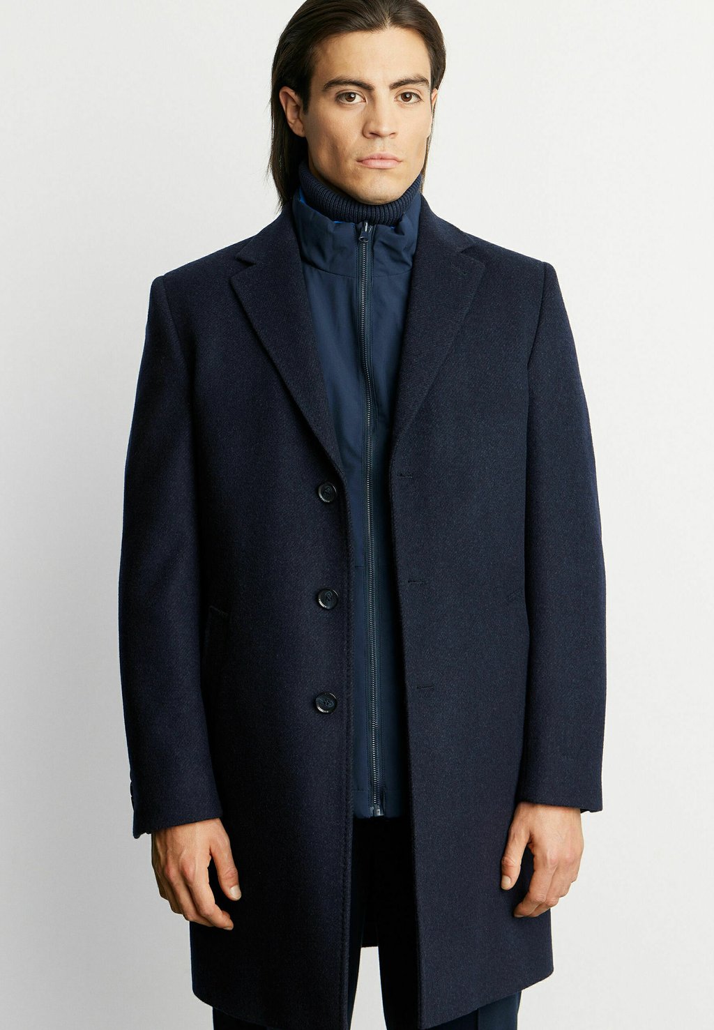 Классическое пальто VISTULA, темно-синий