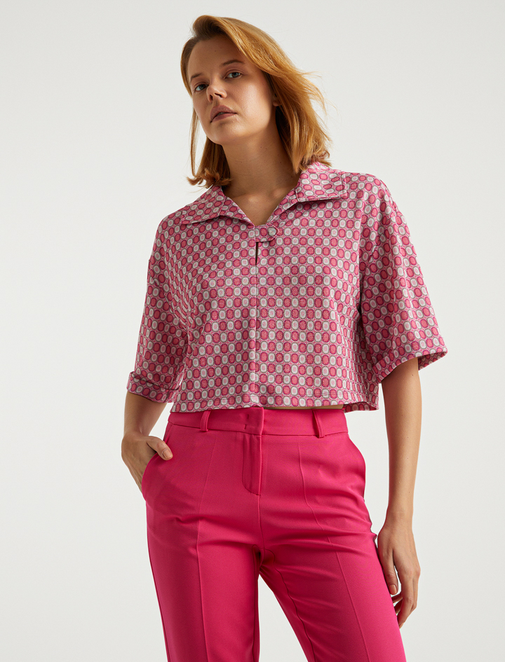 Блуза BGN, розовый блуза bgn размер 42 белый