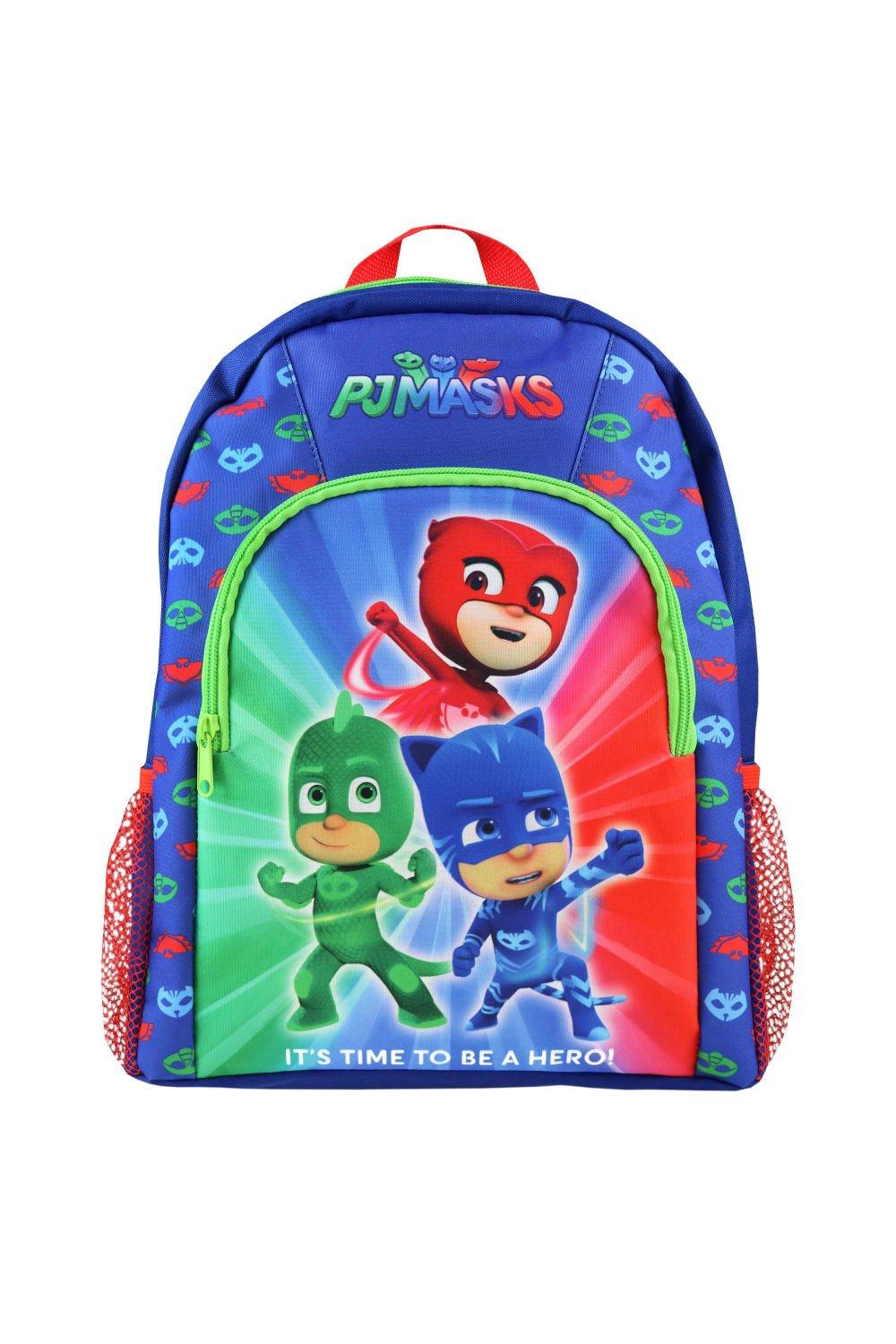 Детский рюкзак PJ Masks, синий мягкая игрушка pj masks гекко