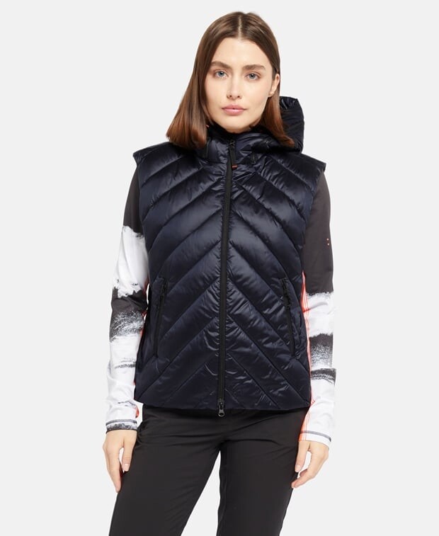

Стеганый жилет Bogner Fire + Ice, темно-синий