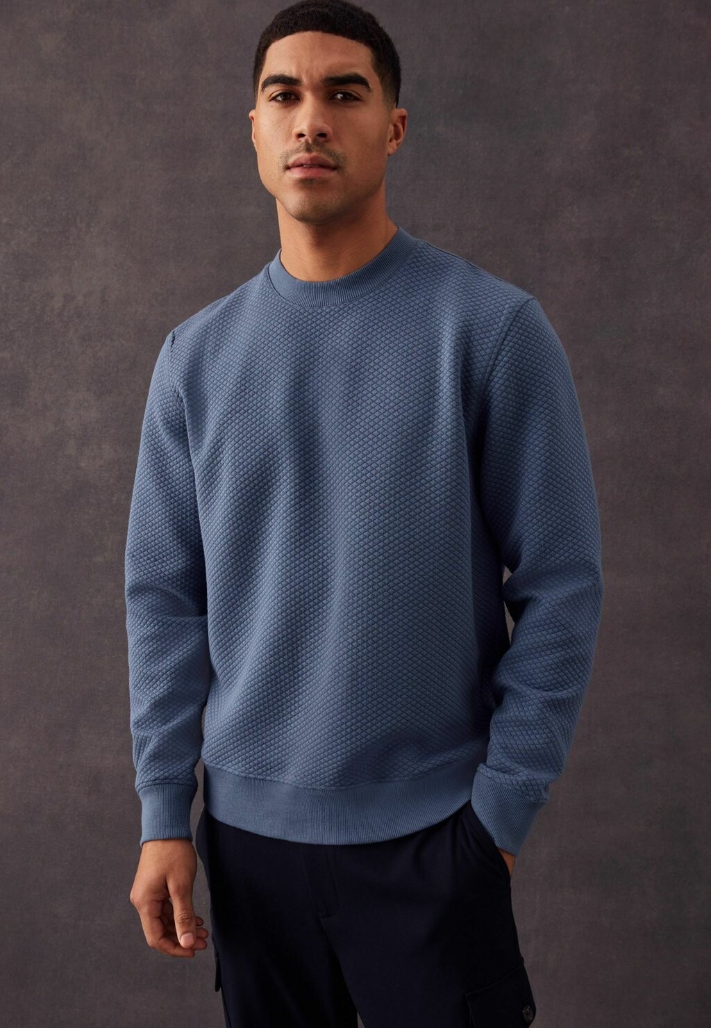 

Толстовка PREMIUM TEXTURE CREW Next, цвет blue