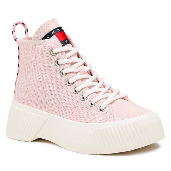 

Кроссовки Tommy Jeans VulcKnitted Mc, розовый