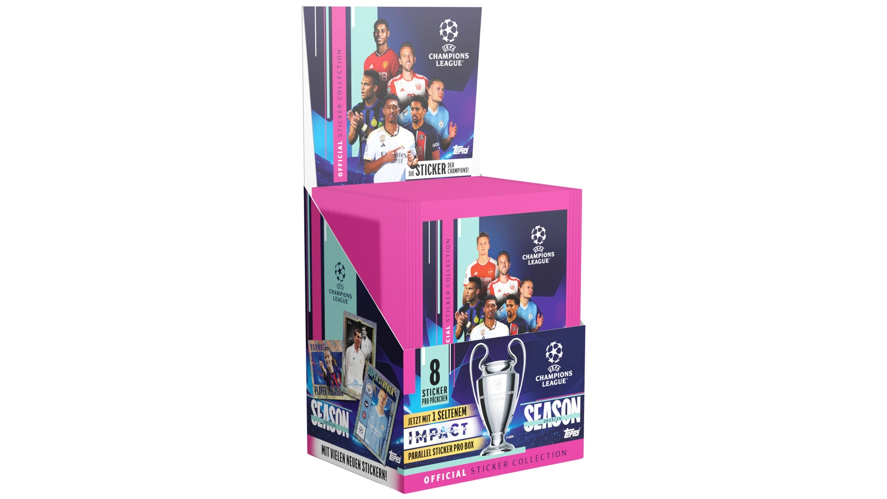 

Набор наклеек Topps Лига чемпионов УЕФА 2023/2024