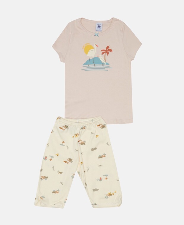

Пижама Petit Bateau, розовый