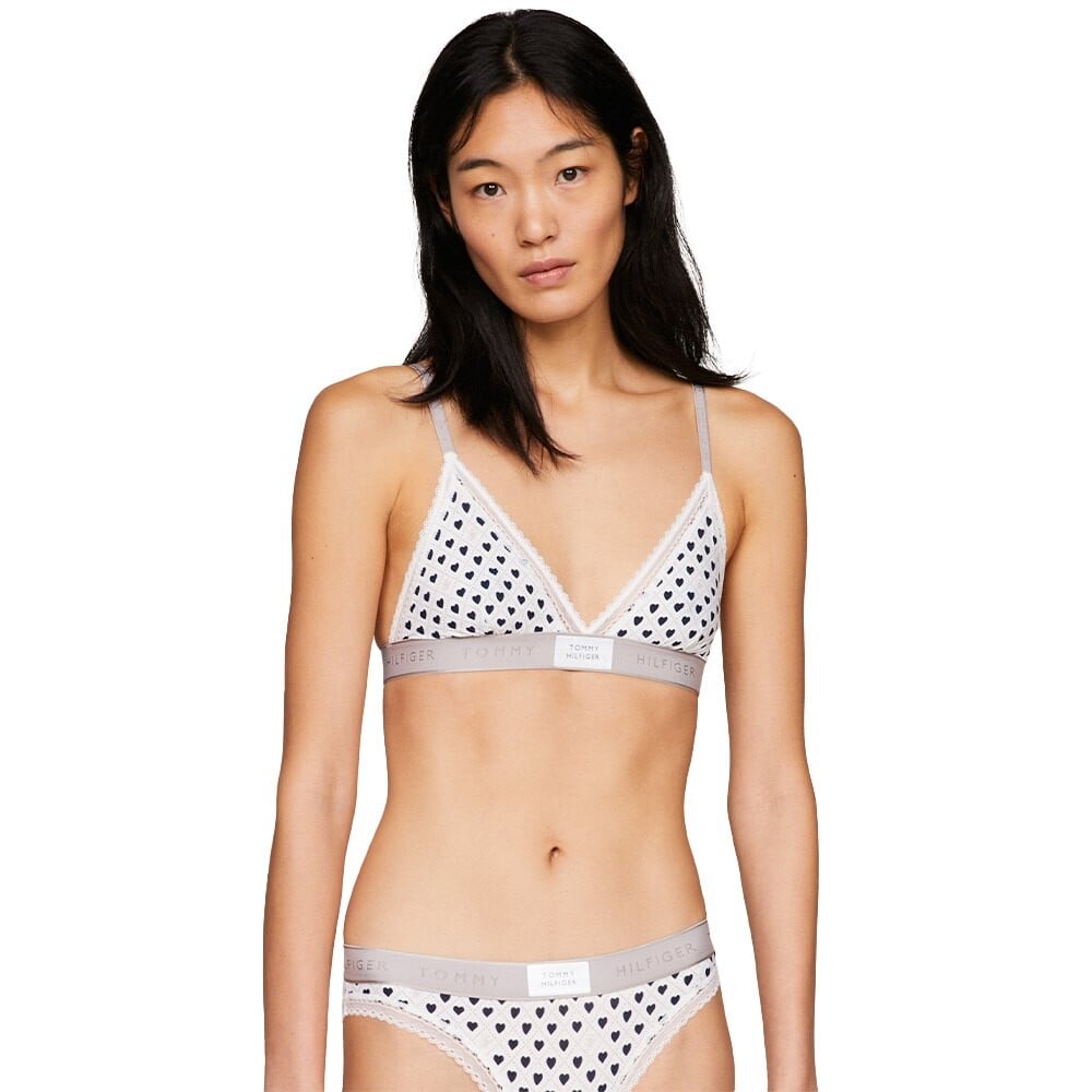

Топ бикини Tommy Hilfiger UW0UW04887, белый