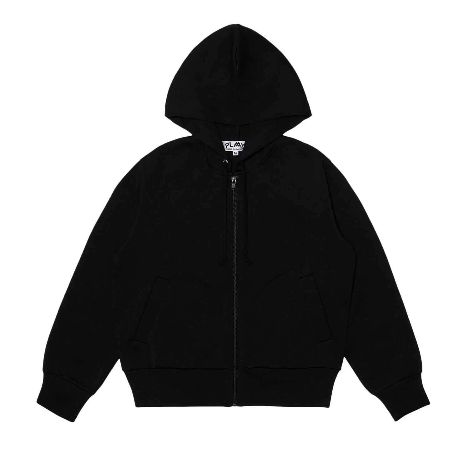

Толстовка на молнии Comme des Garçons PLAY x Invader Pixel Heart, цвет Белый